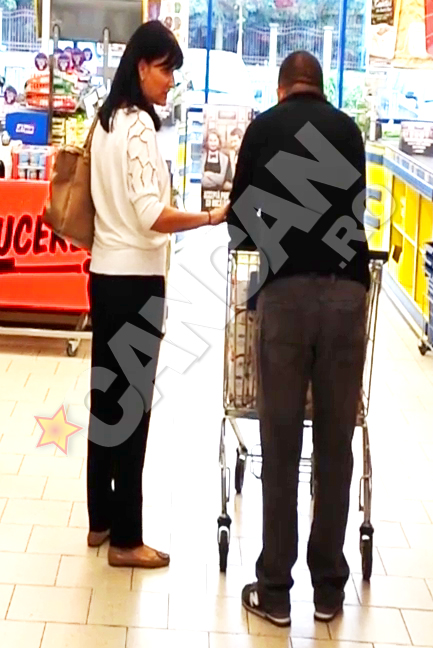 Luminita Becali a facut provizii consistente la supermarket