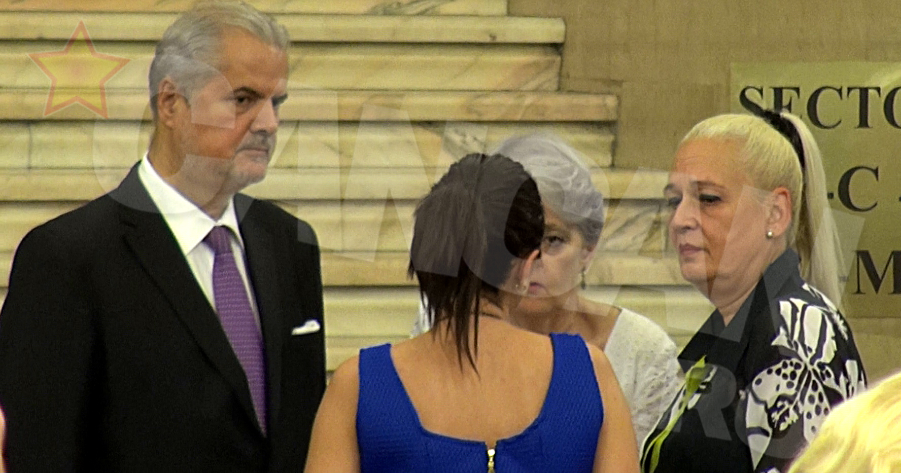 Dana Nastase a fost singura care a comunicat cu prietenele de familie