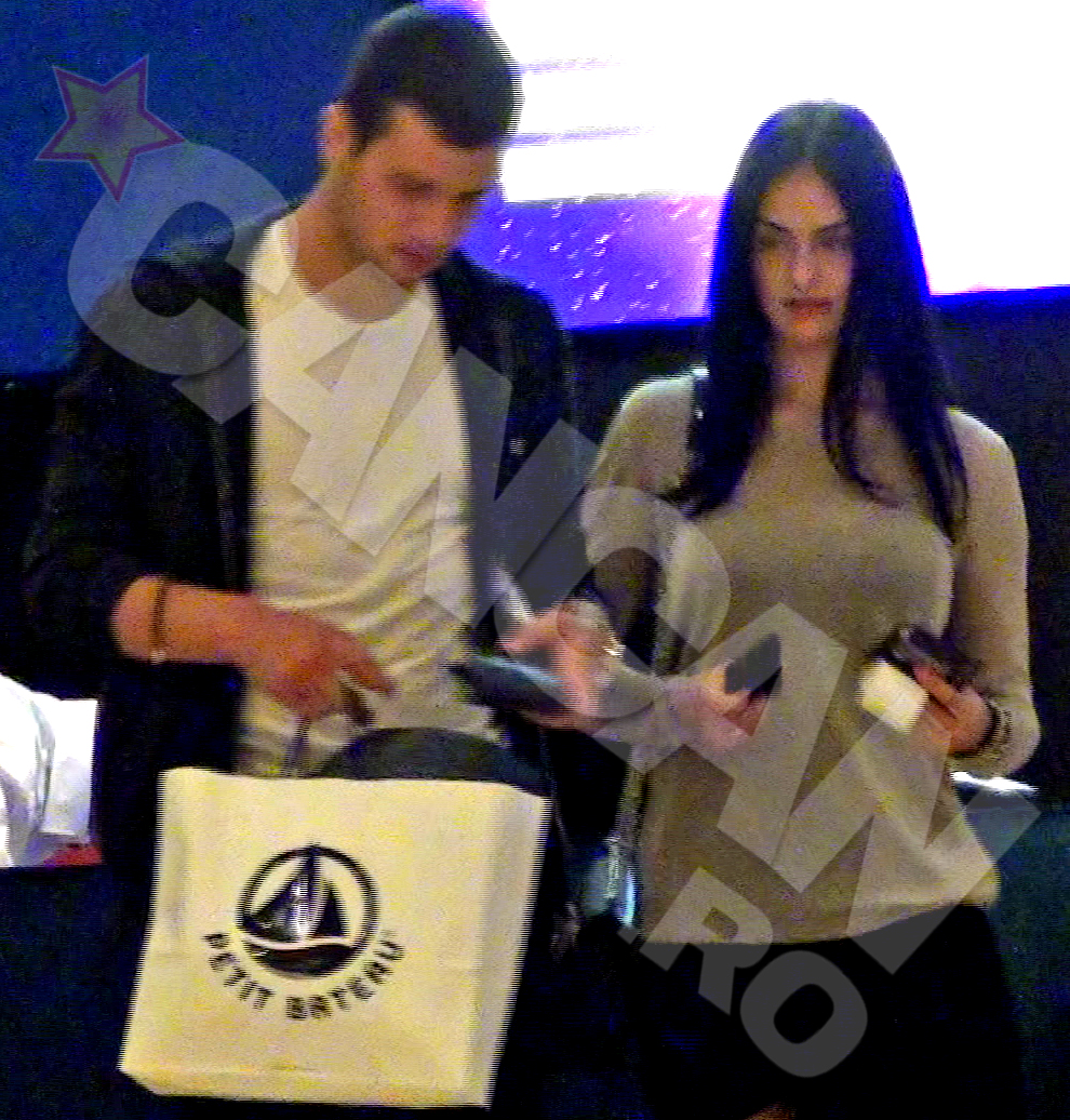 Inainte de a intra la film, Tucudean si sotia lui au mers la cumparaturi