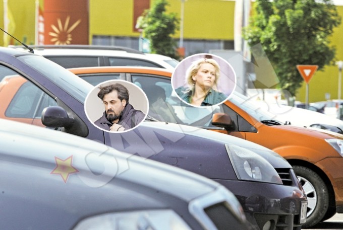 Petru Mircea si blonda Catalina au fost filmati impreuna de nenumarate ori