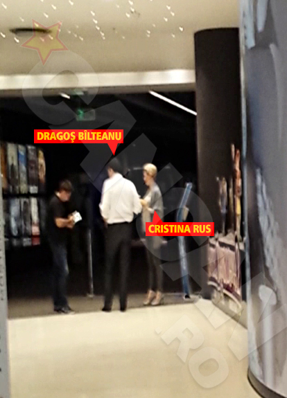 Cristina Rus si sotul au fost la film la 11 noaptea