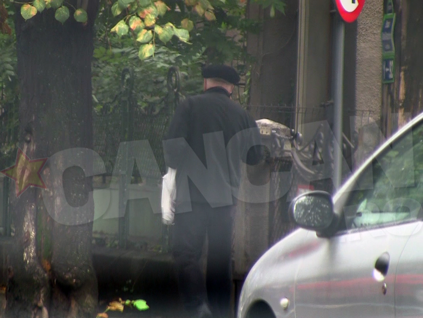 In drum spre casa, Stelian Tanase a vorbit tot timpul la telefon