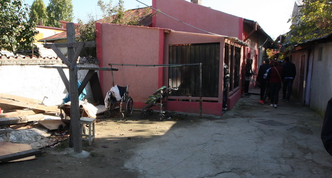 Casa familie incendiu