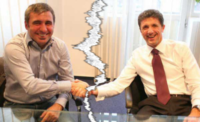 Gica Popescu si Gheorghe Hagi