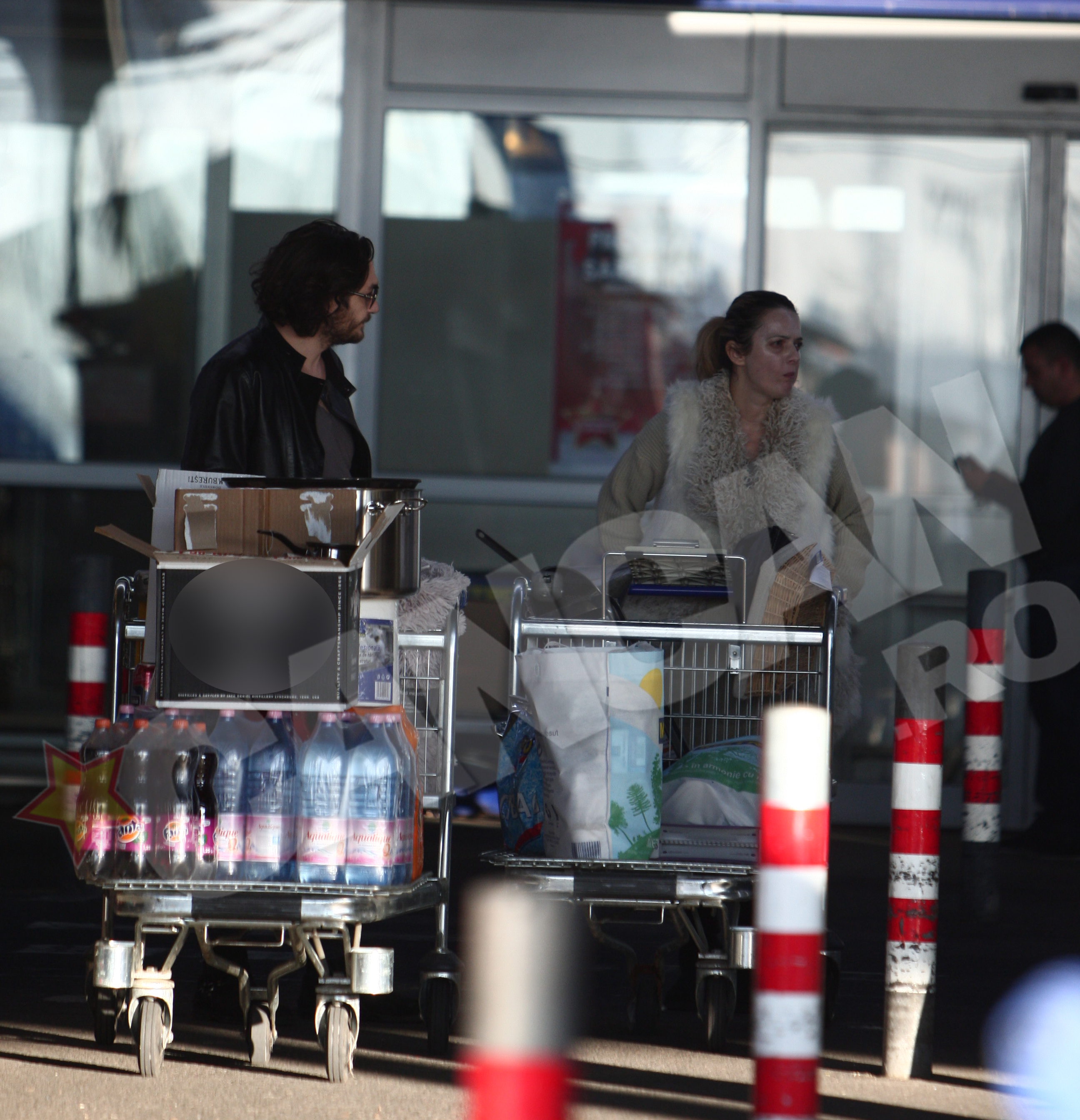 Florin si Cristina s-au aprovizionat pentru masa de Craciun