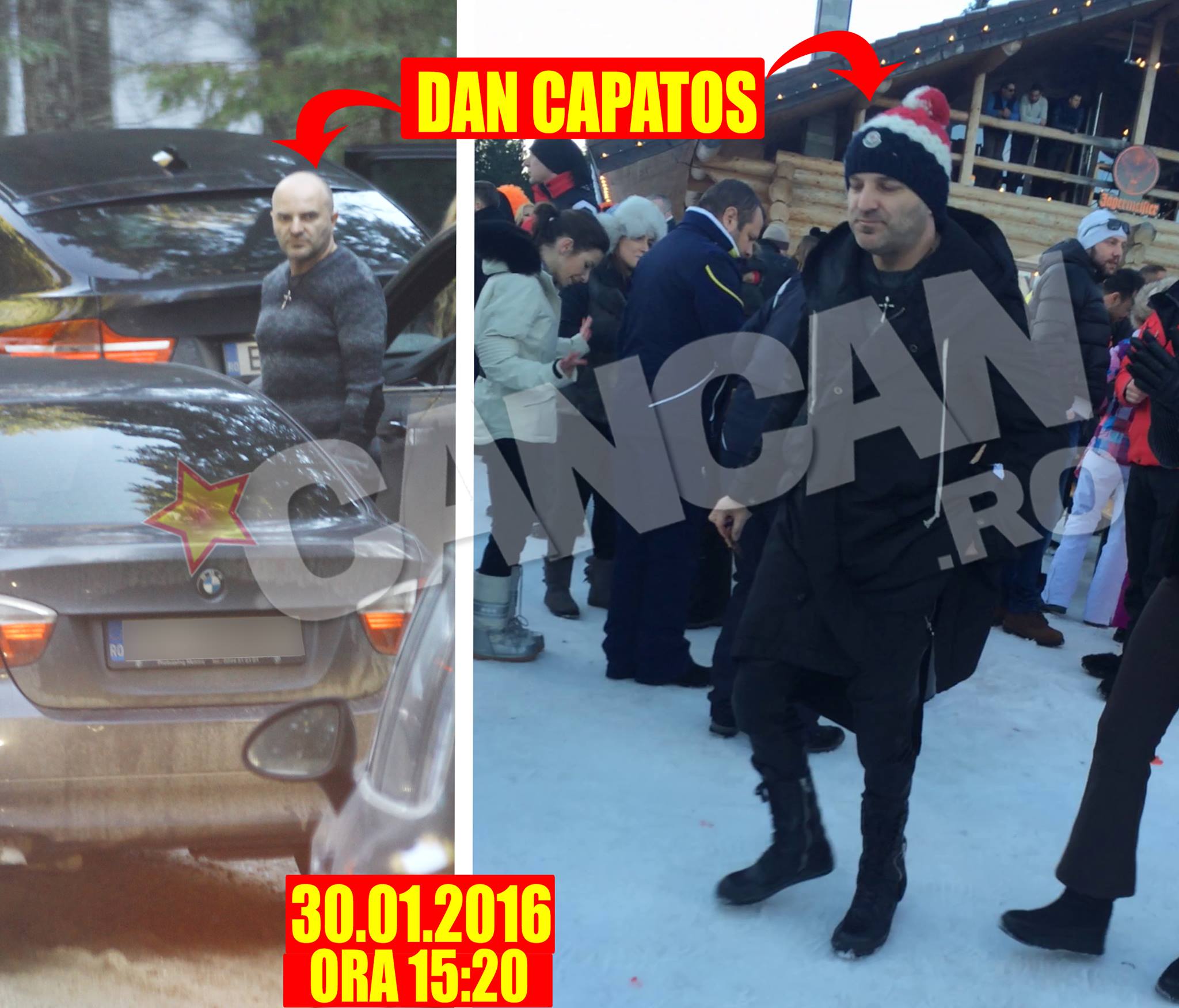 Ora 15: Proaspăt sosit la Loft, Dan Capatos nu s-a simţit din prima în elementul lui. Căciula multicoloră cu moţ, de licean care a pierdut un pariu, stă mărturie.