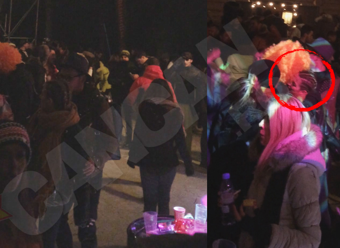 ora 19.00. Dupa ce isi ia la revedere de la Capatos, Lidia si Razvan au parasit clubul