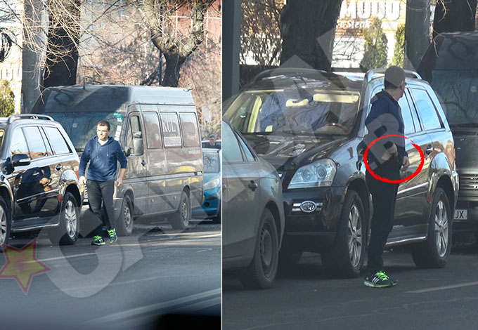 14.15. Dupa ce reuseste sa isi parcheze masina, in zona Floreasca din Capitala, Margineanu isi urmeaza sotia, nu inainte de a-si scoate portofelul de la braul pantalonilor...pentru siguranta