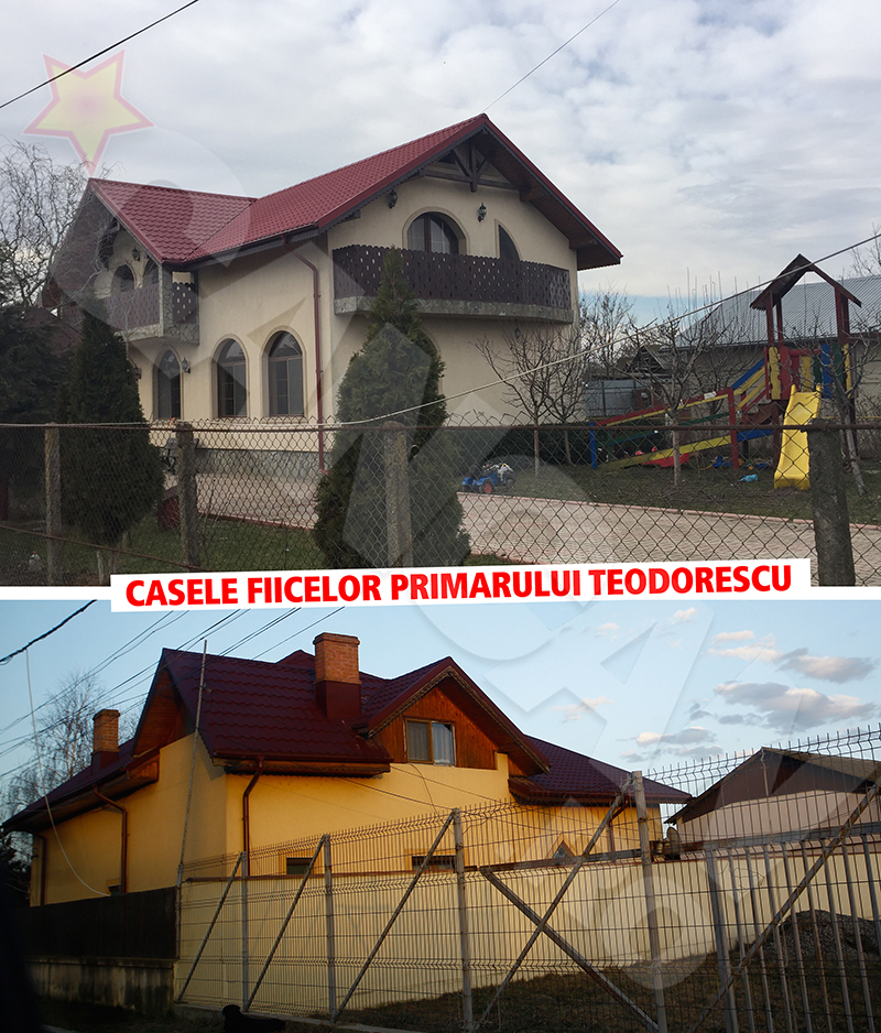 Ca un tată iubitor ce este, Teodorescu le-a dat celor două fiice câte-un sfert din împărăţia dâmboviţeană