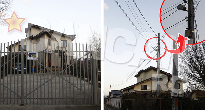 Şi popa din sat a zis: ”Să fie lumină!”. Şi, culmea, s-a făcut... lampă stradală :) singura :) fiind montată şi orientată către curtea Sfinţiei Sale!