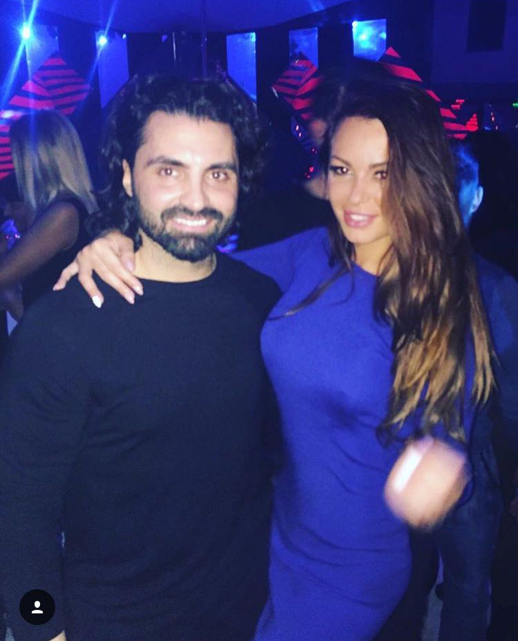 Dansatoarea Gia s-a fotografiat cu Pepe şi postat imaginea pe Instagram.