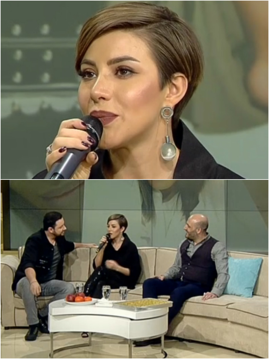 Nicoleta Nucă a mers marţi în emsiunea lui Cătălin Măruţă