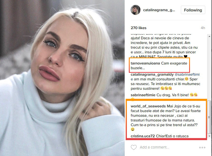 Iubita lui Paul Ipate a fost criticată de fani.