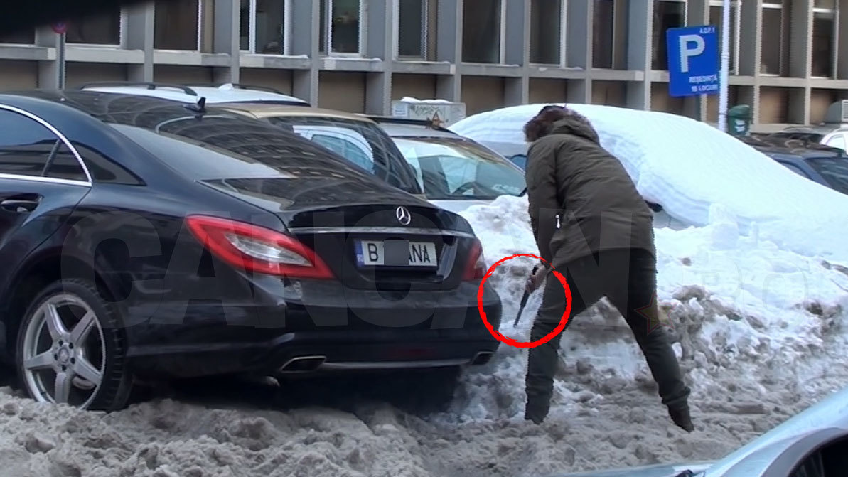 Alex s-a folosit de baston ca să-i facă loc Oanei