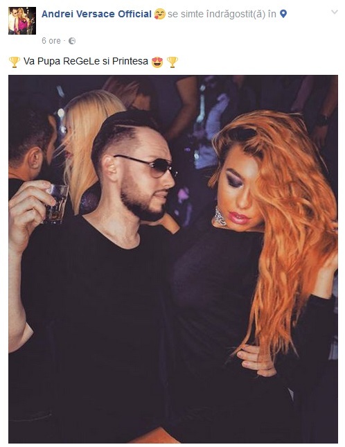 Andrei Versace, împreună cu blonda care i-a pus pe jar inima