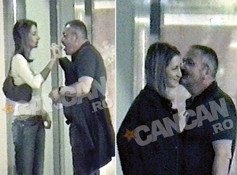 Sebastian Vlădescu, într-un moment de tandreţe cu Irina Boureanu