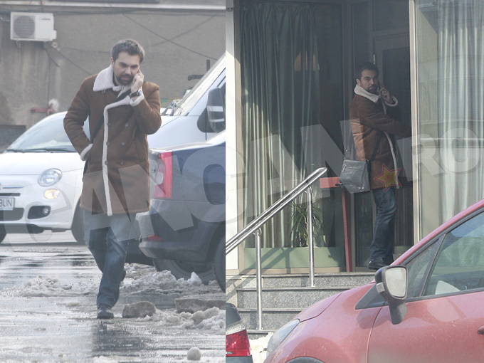 Andreas Petrescu a mâncat la o cantină din Bucureşti.