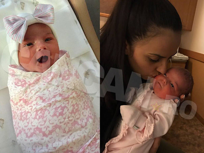 Oana Paveluc a născut o fetiţă.