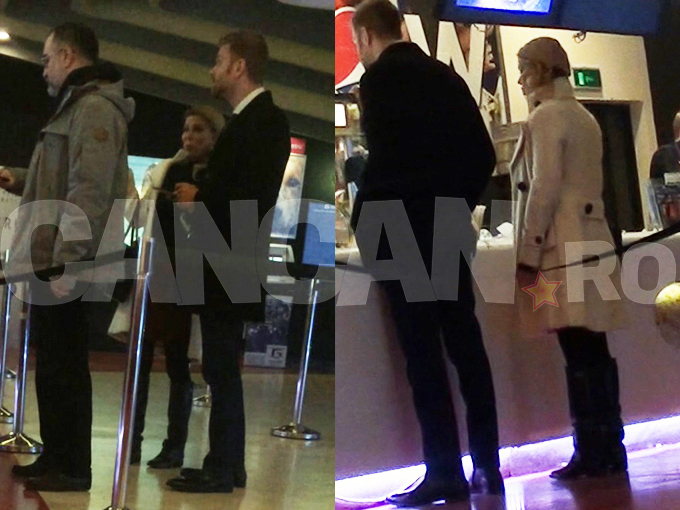 Alina Laufer şi soţul ei au mers la cinema.