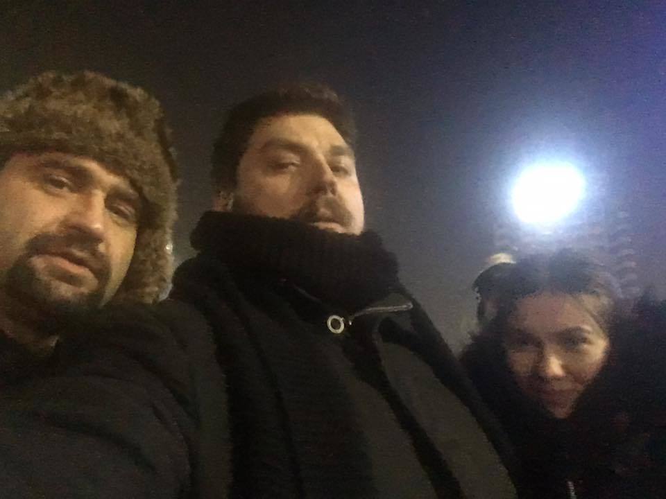 Celentano şi Micutzu au ieşit la proteste.