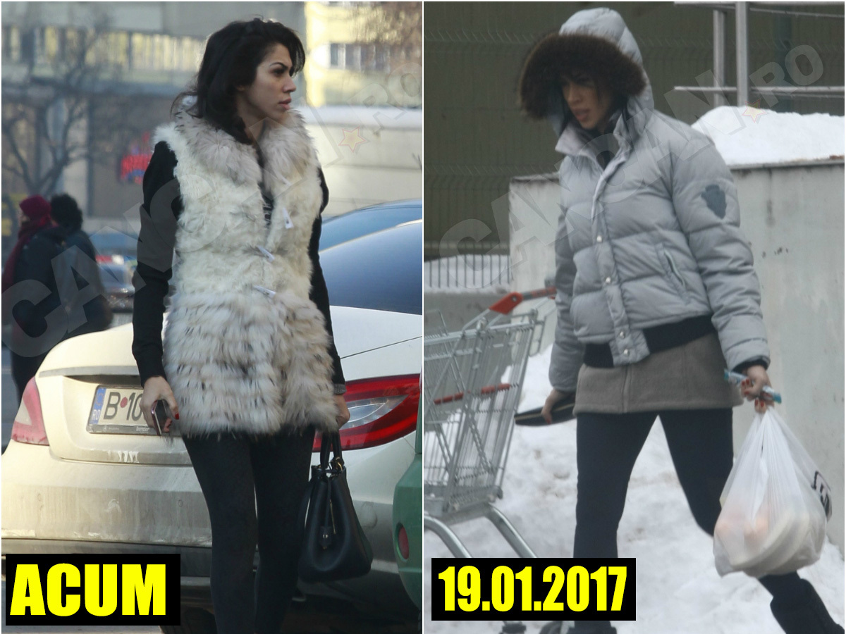 Chit că e foarte frumoasă indiferent de momentul în care este fotografiată, Raluca pare să radieze în clipa în care iese de la coafor