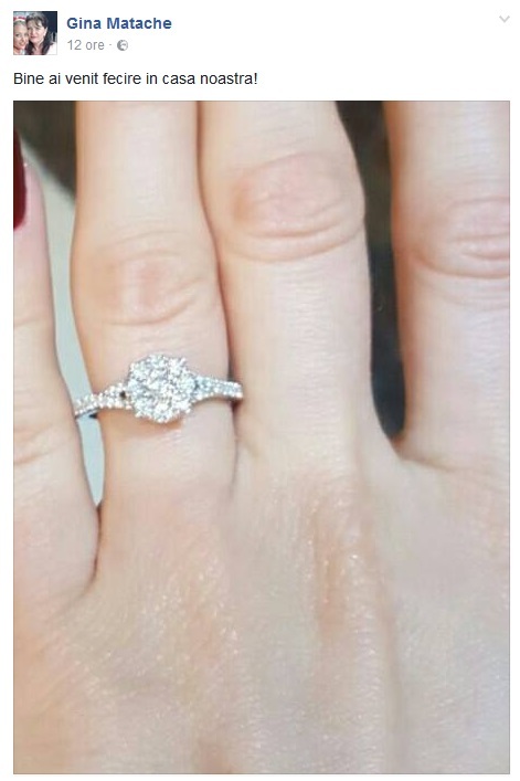 Mama Deliei le-a arătat tuturor inelul de logodnă primit de Oana