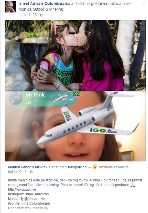 Monica Gabor o ajută pe Irina să strângă prieteni virtuali