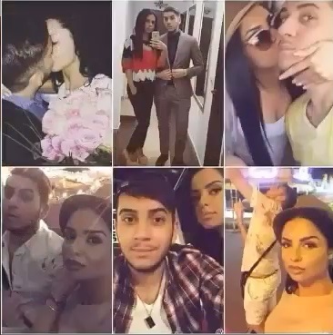 Fulgy de la Clejani, împreună cu fosta iubită care-l acuză că a ameninţat-o că va publica poze compromiţătoare cu ea