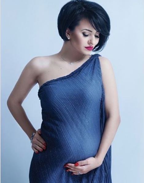 Giulia a făcut publică această imagine din momentul în care era gravidă, acum doi ani de zile