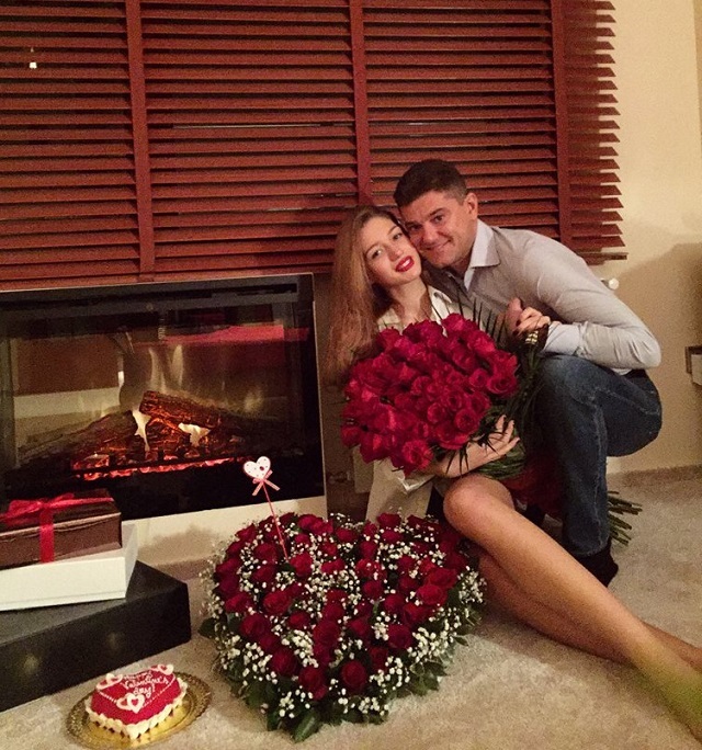 Boureanu i-a daruit Laurei inima lui, sub formă de trandafiri