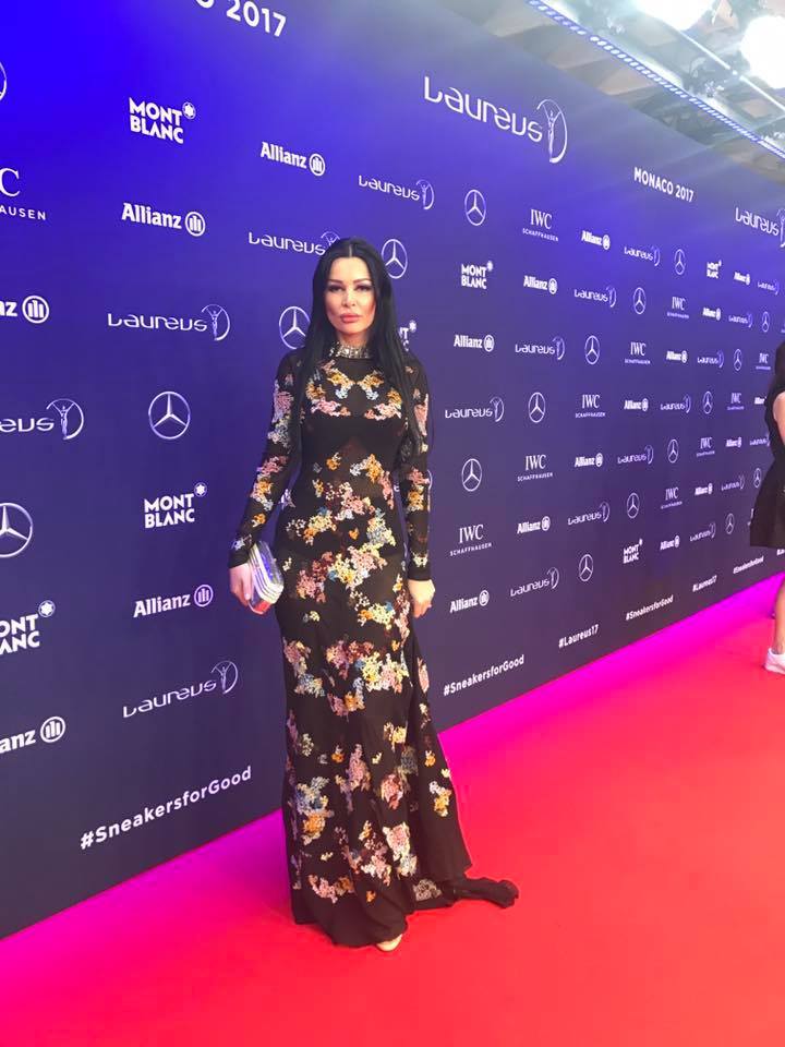 Brigitte Sfăt la Premiile Laureus 2017