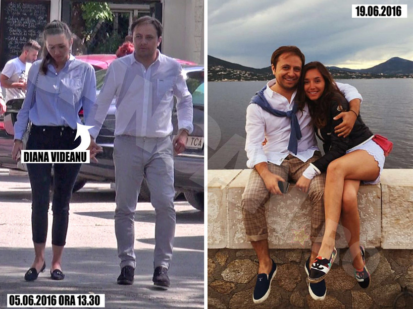 Diana şi Bogdan şi-au trăit primele momente fericite la Saint Tropez