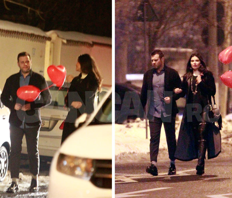 Alina Puşcaş a petrecut romantic, alături de iubitul ei, Ziua Îndrăgostiţilor.