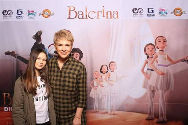 Teo Trandafir, împreună cu fiica ei, Maia. 
sursă foto: adpm.ro