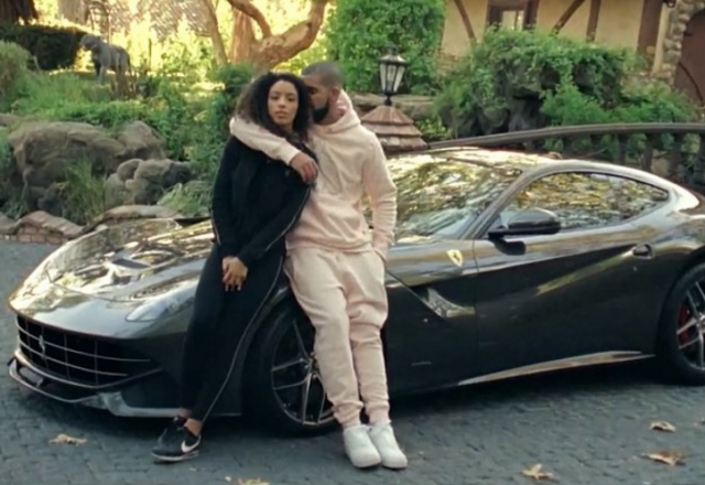 Drake şi Ferarri-ul său, F12 Berlinetta