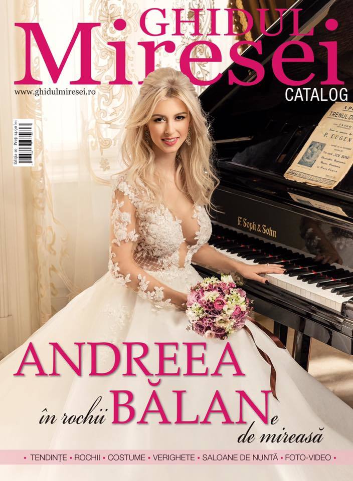 Andreea Bălan a făcut un pictorial de senzaţie înainte de nuntă.