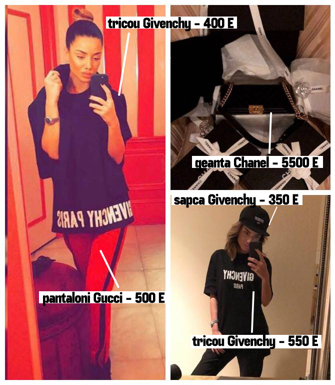 ''Mumuşica'' se bucură de cadourile de lux pe care le-a primit şi se etalează pe reţelele de socializare.