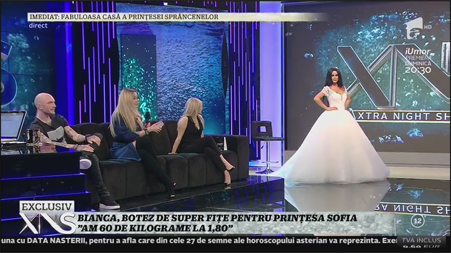 Daniela Crudu a apărut îmbrăcată în rochie de mireasă, în direct