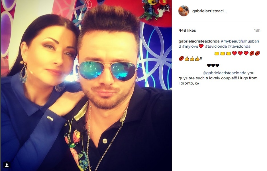 Gabriela Cristea l-a copleşit cu declaraţii de dragoste pe Tavi Clonda