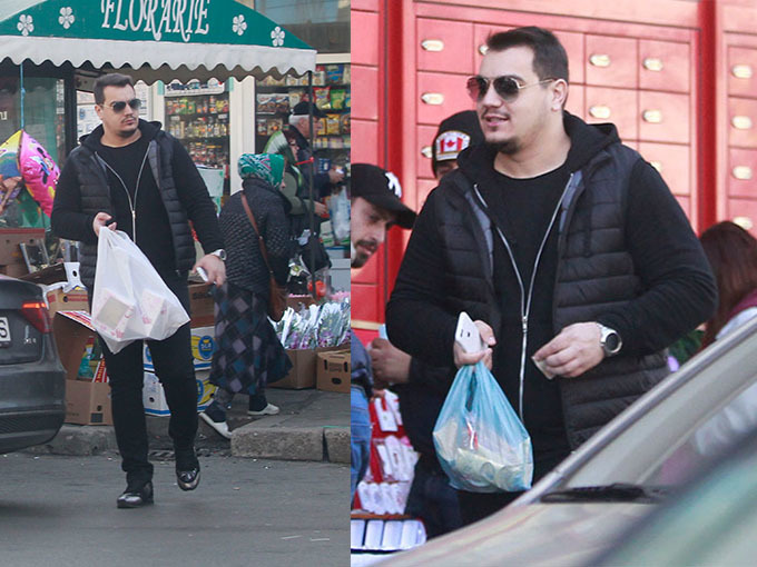 Bursucu' a negociat la sânge pentru două sacoşe de mărţişoare.