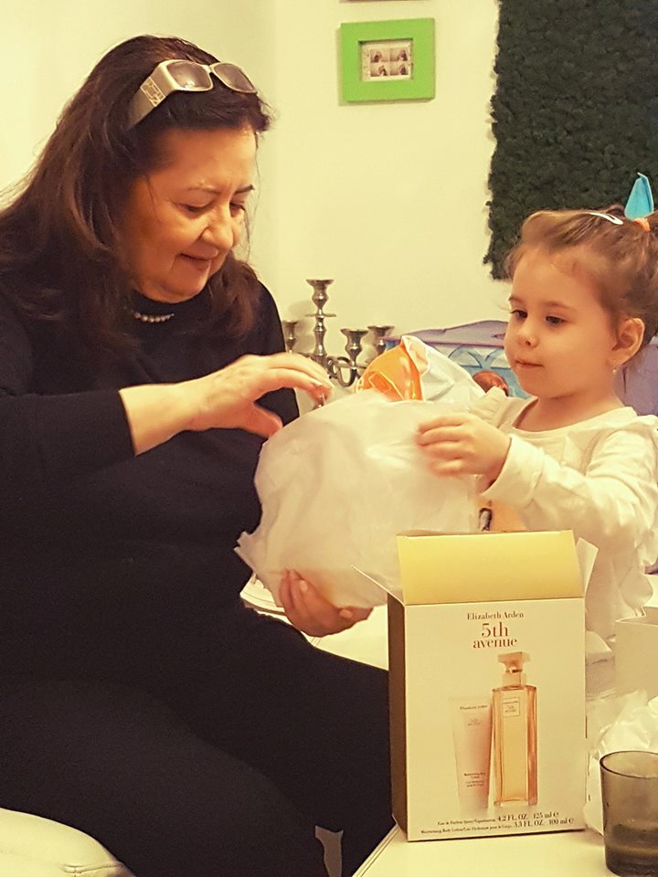 Oana Roman a făcut publică imaginea pe Facebook