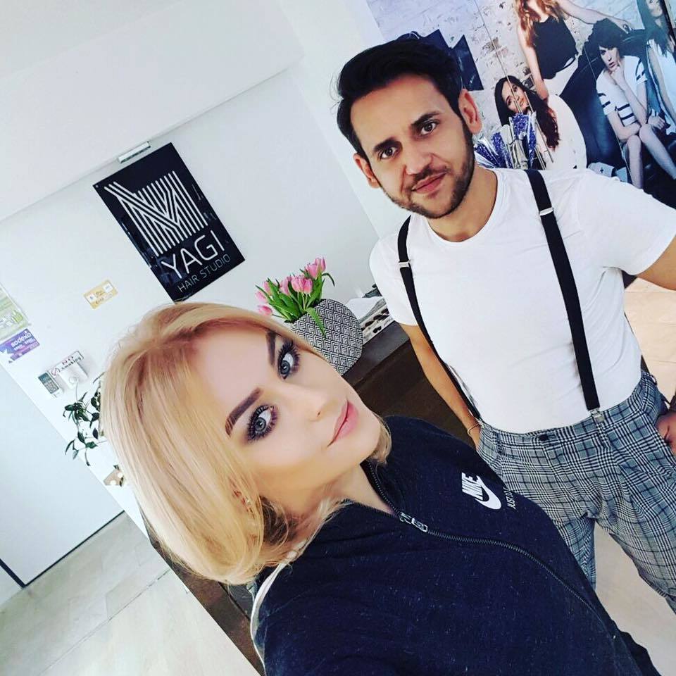 Misha a revenit din nou la blondul care a consacrat-o.