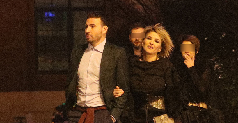 Adrian Cristea şi Maria Păuna, femeia cu care se presupune că are o relaţie 