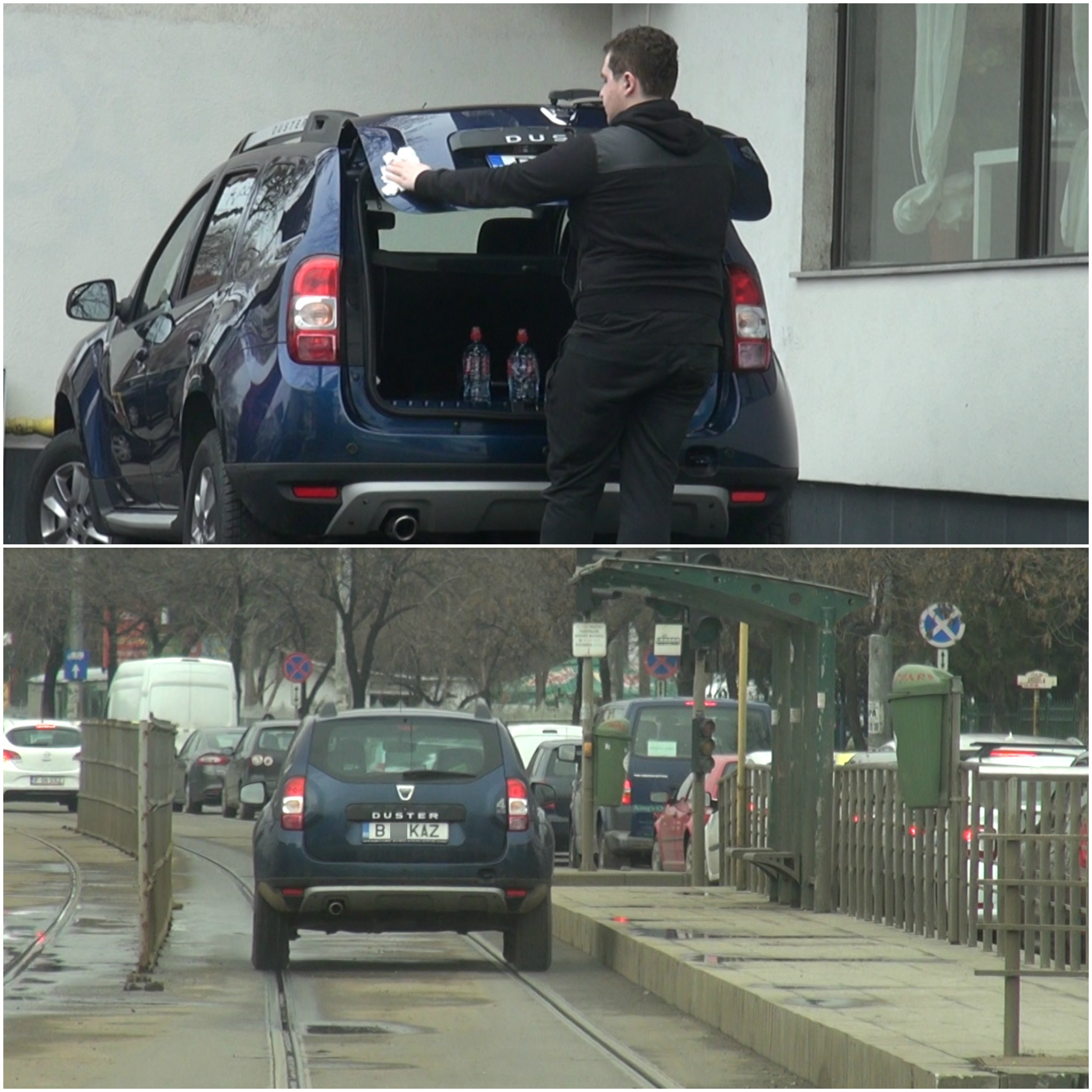 Bozo e foarte atent cu Dusterul, îl şterge cu multă grijă. Nu la fel de atent este şi cu regulile de circulaţie, pe care le-a încălcat repetat!