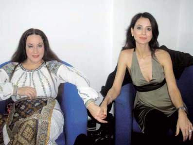 Maria Dragomiroiu, împreună cu Mădălina Manole