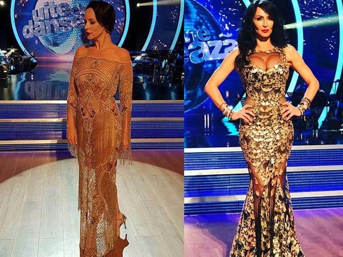 Ţinutele pe care le-au purtat Andreea Marin şi Mihaela Rădulescu au fost comentate de Iulia Albu.