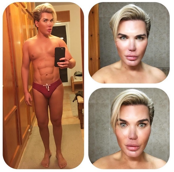 Ken s-a pozat în boxeri.