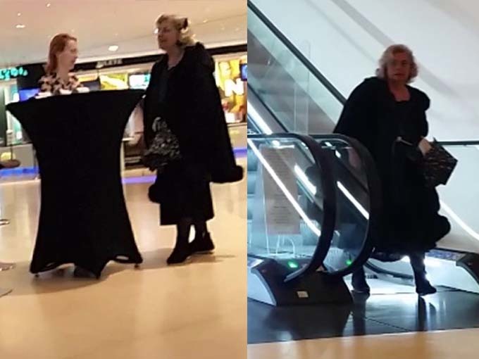 Margareta Nistor a mers la cinema.