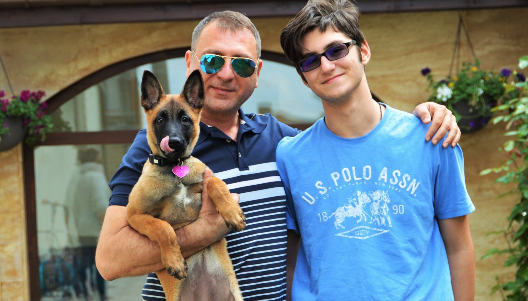 Christian Sabbagh şi fiul lui, Eduard