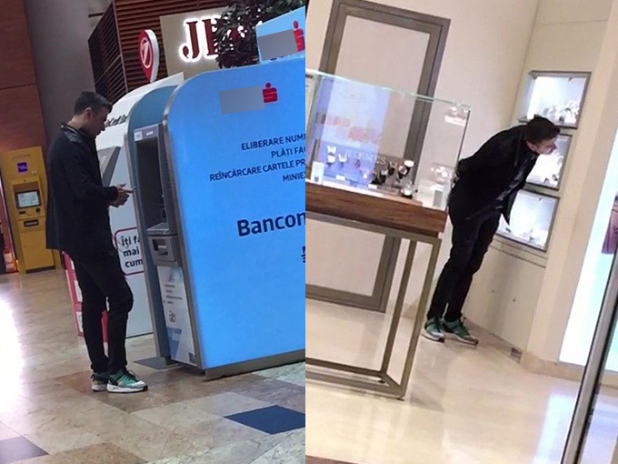 Cornel Ilie nu mai avea bani pe card.